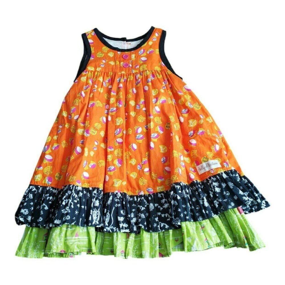 Nelly Madison Halloween Lydia Fall Ruffle Dress Size 6